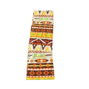 Southwestern Aztec Desert Print Neutral Colors Infinity Scarf Toddler girl